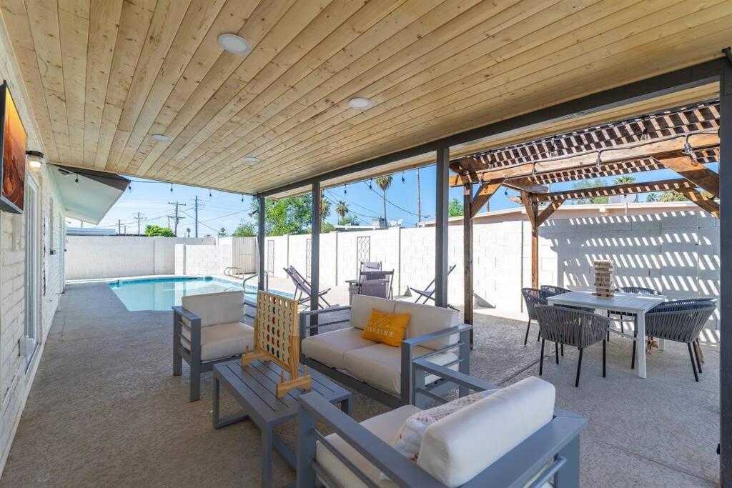 Cozy-Perfect Location-Private Pool-Heat Optional- Spring Training-Gcu Villa Phoenix Buitenkant foto